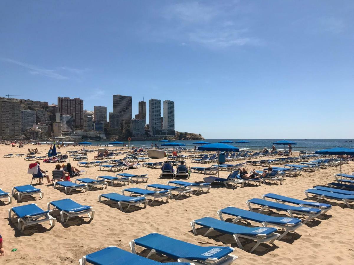 Apartamento Torre Yago Primera Linea Playa Benidorm Con Wi-Fi & Ac Exterior photo